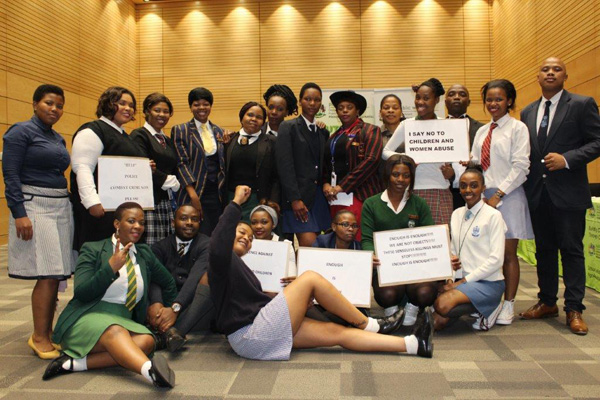 Public Works Head Office Officials during the Youth Day Programme