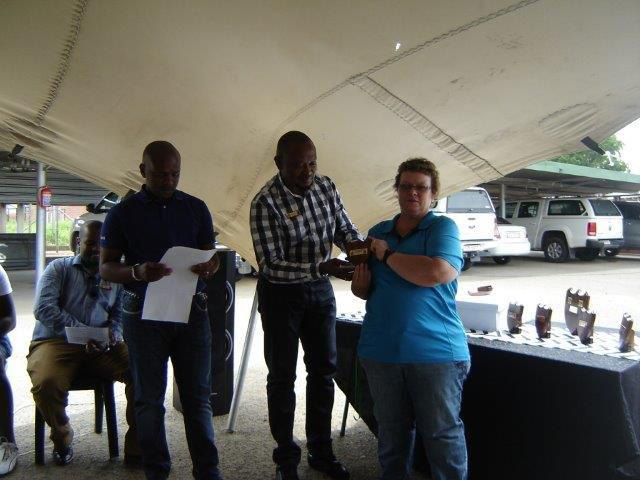 Best Administrative Official Mrs ER Budgen