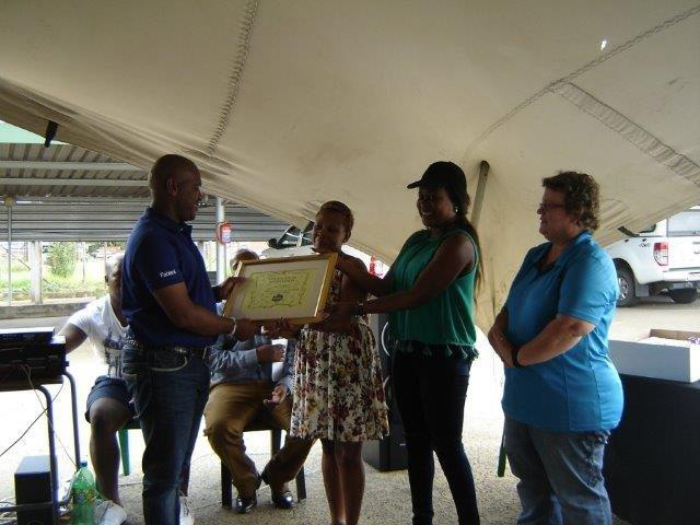 Best District Manager Mr CD Mqadi