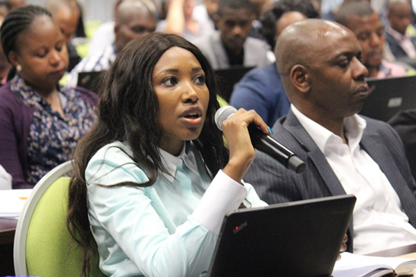 Director responsible for contractor development, Mrs Yandisa Mzotsho