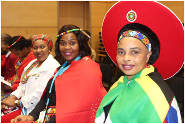 Head Office staff well dressed for Heritage Day Event
